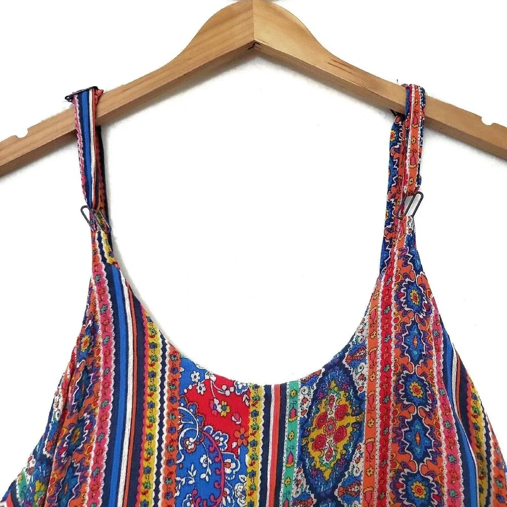 American Rag Cie Women Empire‎ Waist Sleeveless Stretch Long Maxi Dress 1X